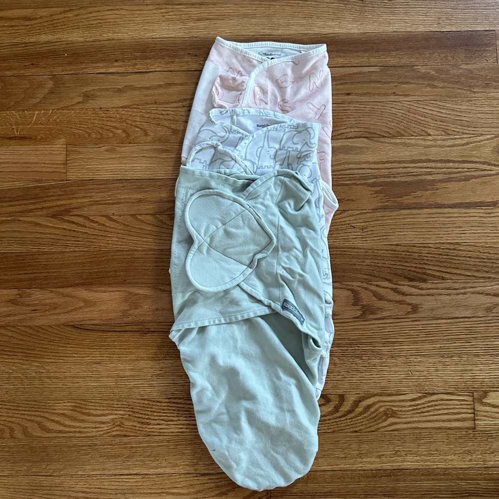Keababies and Swaddle me baby swaddles